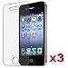 (3 Packs) iPhone 4 Anti-Glare, Anti-Scratch, Anti-Fingerprint - Matte Finishing Screen Protector