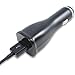 Samsung 2Amp Vehicle Car Charger Power Adapter with Detachable Micro USB Charging Cable for Samsung Galaxy, Note, Mega series - Bulk Packaging (Black)