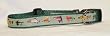 Trout Design Dog Collar - Green - X-Large (XL) - Made in the USA