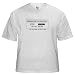 Sprinkler Test T-Shirt Roof White T-Shirt by CafePress