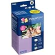 Epson T5846 Picturemate 200-series print pack (includes ink & paper), glossy, 4 x 6, 150 sheets