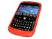 iGadgitz Red Silicone Skin Case Cover for BlackBerry Bold 9000 + Screen Protector