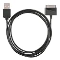 Eforcity Black USB Hotsync + Charging [2-IN-1] Cable for iPhone / iPhone 3G 8GB / 16GB / iPods with dock connector only / including iPod 3th Generation / iPod 4th Generation / iPod Photo / iPod nano / iPod Nano 4th Generation / iPod (video) / iPod Mini / iPod Classic / iPod Classic 120GB / iPod Touch / iPod Touch 2nd Generation