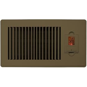 Vent-Miser 91668-BR Programmable Enery Saving Vent, 12-by-6-Inches, Brown