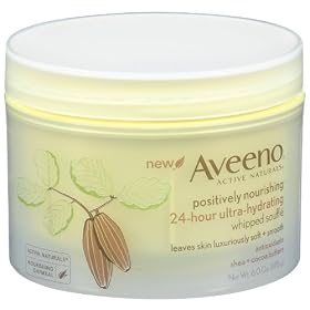Aveeno Positively Nourishing Whipped Souffle Body Cream, 6 ounce: Beauty
