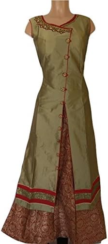 Bollywood Wedding Indian Anarkali Lehenga Dress women suit- USA Seller