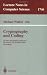 Cryptography and Coding