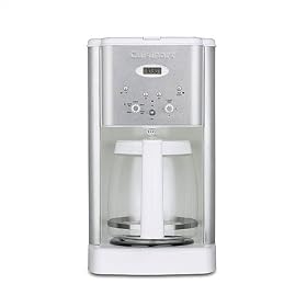 Cuisinart : DCC-1200 12-Cup Brew Central Coffeemaker, White by Cuisinart