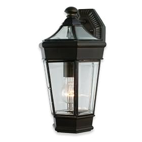 Royce Lighting RL2167PIR ORB Lighthouse Outdoor Wall Lantern Oil Rubbed Bronze with Clear... by Royce Lighting