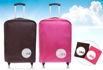 Luggage Protective Cover for 28" Suitcase Pull Rod Trunk Case Travel Accessories (Pink)