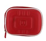 rooCASE (Med EVA Red) Hard Shell Carrying Case with Memory Foam for Canon P ....