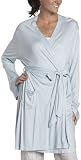 Derek Rose Women's Knit Short Robe - 1079-Lens001