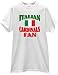ITALIAN PRIDE ITALY COUNTRY FLAG CARDINALS FAN FOOTBALL T SHIRT jersey
