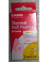 Office Product: Casio Thermal Roll Paper XT-13P 3 Roll Set - CASIO