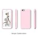 Slider 3-Layered TPU PC Storage Slot Sliding Case for iPhone 6S Plus / 6 Plus - Baby Pink