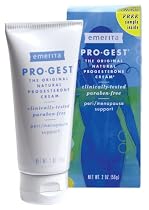 Emerita - Pro-Gest Paraben Free, ounces, 2 cream