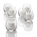 Set of 12 Clear Petite Hurricane Votive Holders