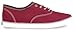 Hipster Old Skool Skate Shoe Casual Lace up Low Top Sneaker Burgandy