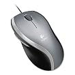 Laser Mx 400 Performance Mouse, Five-Button/Scroll, Black/Silver