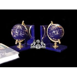 4.3 Blue Lapis Gemstone Bookends