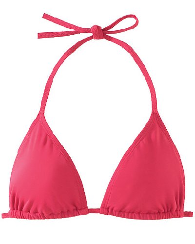 Triangle bikini top