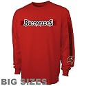 Tampa Bay Buccaneers Red Flea Flicker Big Sizes Long Sleeve T-shirt