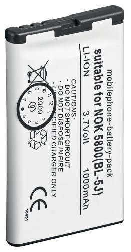 1aTTack  Ersatzakku f&uuml;r Nokia 5800 1000 mAh