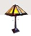 Tiffany-style Mission Table Desk Lamp 14