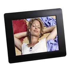 Intenso Photomanager Digitaler Bilderrahmen (20,32cm (8 Zoll) Display, SD/ SDHC/ MMC Slot, Kunststoffrahmen, Fernbedienung) schwarz
