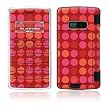Big Dots Red Design Protective Skin Decal Sticker for LG enV2 VX9100 Cell Phone