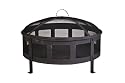 CobraCo FB6540 Round Bravo Fire Pit with Screen and Cover
