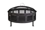 CobraCo FB6540 Round Bravo Fire Pit with Screen and Cover