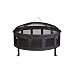 CobraCo FB6540 Round Bravo Fire Pit with Screen and Cover