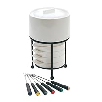 Kitchen Craft Deluxe Chocolate Fondue Gift Set For 4 Persons