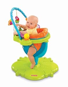 Fisher-Price SpaceSaver Bounce 'n Spin Froggy