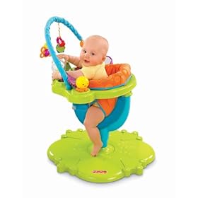 Fisher-Price SpaceSaver Bounce 'n Spin Froggy