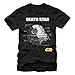 Star Wars Death Star Schematic Adult T-Shirt - Black (Medium)