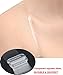 DoHope Clear Invisible Bra Shoulder Strap - Metal Hook w/Plastic Cover, 3/8