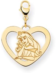 Disney Aurora Heart Lobster Clasp Charm