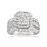 2.00 ct. t.w. Diamond Engagement Ring In 14kt White Gold