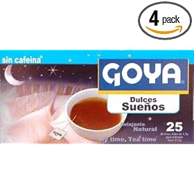 Goya Te Dulce Suenos, 1.32-Ounce Units (Pack of 4)