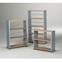 Medium Cherry Mayline Eastwinds Five Shelves Shelving Bookcase