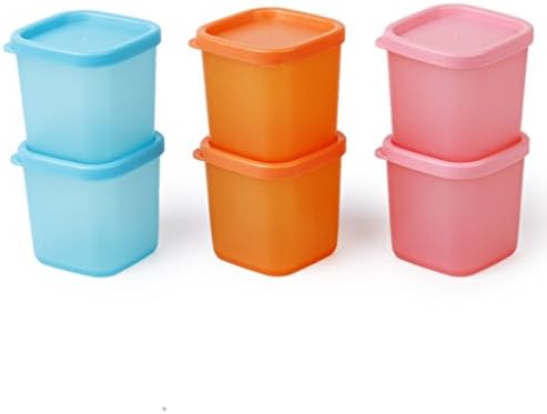 6Pcs Reusable Outdoor Picnic BBQ Camping Seasoning Spice Container Condiment Box
