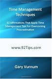 Time Management Techniques: 92 Affirmations That Apply Time Management Tips For Overcoming Procrastination