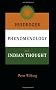 Heidegger, Phenomenology and Indian Thought