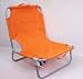 Newport Folding  Chair with Carry Handles. (Stainless Steel with orange canvas top)