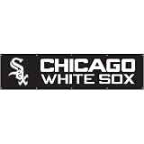 Chicago White Sox MLB Applique & Embroidered Party Banner (96x24)