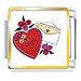 Valentines Gift Photo Charm Italian