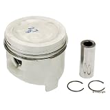 Mahle 0823402 Engine Piston W Rings by Mahle