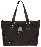 Xoxo Emerge Large Tote Handbag (Black / Grey)